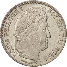Coin, France, Louis-Philippe, Franc, 1832, Nantes, AU(55-58), Silver, KM:748.12