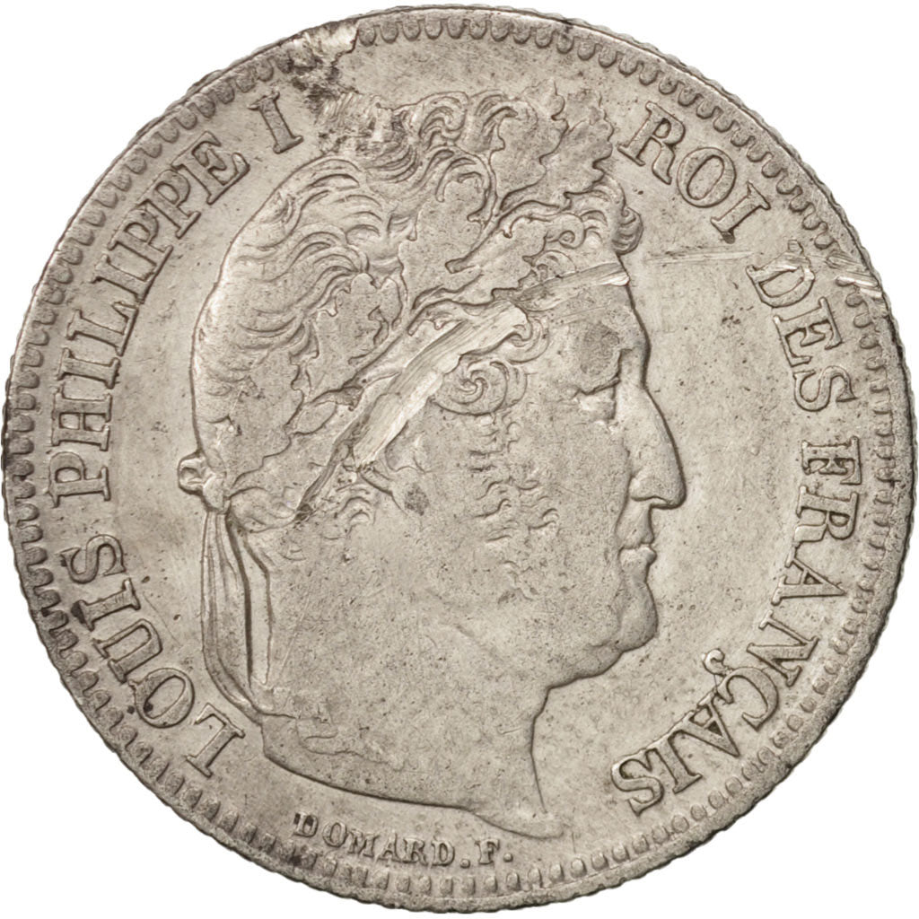 Coin, France, Louis-Philippe, Franc, 1834, Rouen, EF(40-45), Silver, KM:748.2