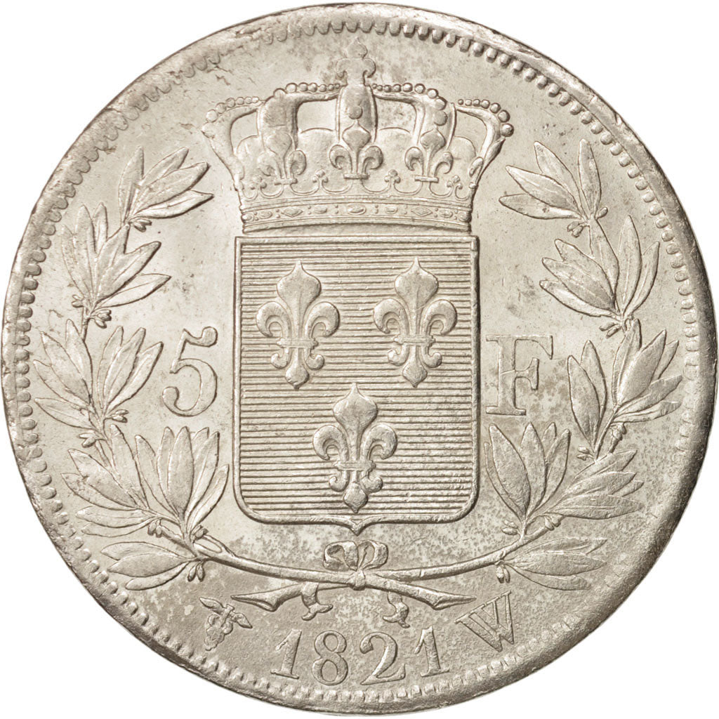 Münze, Frankreich, Louis XVIII, Louis XVIII, 5 Francs, 1821, Lille, SS+