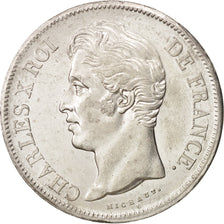 France, Charles X, 5 Francs, 1828, Lille, AU(50-53), Silver, KM:728.13