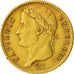 France, Napoléon I, 20 Francs, 1808, Paris, EF(40-45), Gold, KM:687.1
