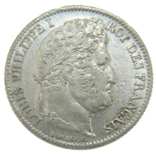 Francia, Louis-Philippe, Franc, 1839, Paris, BB+, Argento, Gadoury:453