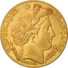 France, Cérès, 10 Francs, 1899, Paris, AU(50-53), Gold, KM:830, Gadoury:1016