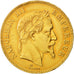 Francia, Napoleon III, Napoléon III, 100 Francs, 1866, Paris, BB, Oro, KM:80...