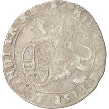 Paesi Bassi Spagnoli, BRABANT, Philip IV, Escalin, 1624, Antwerp, MB, Argento...