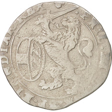 Spanish Netherlands, BRABANT, Escalin, 1624, Brussels, VF(30-35), KM:52.3