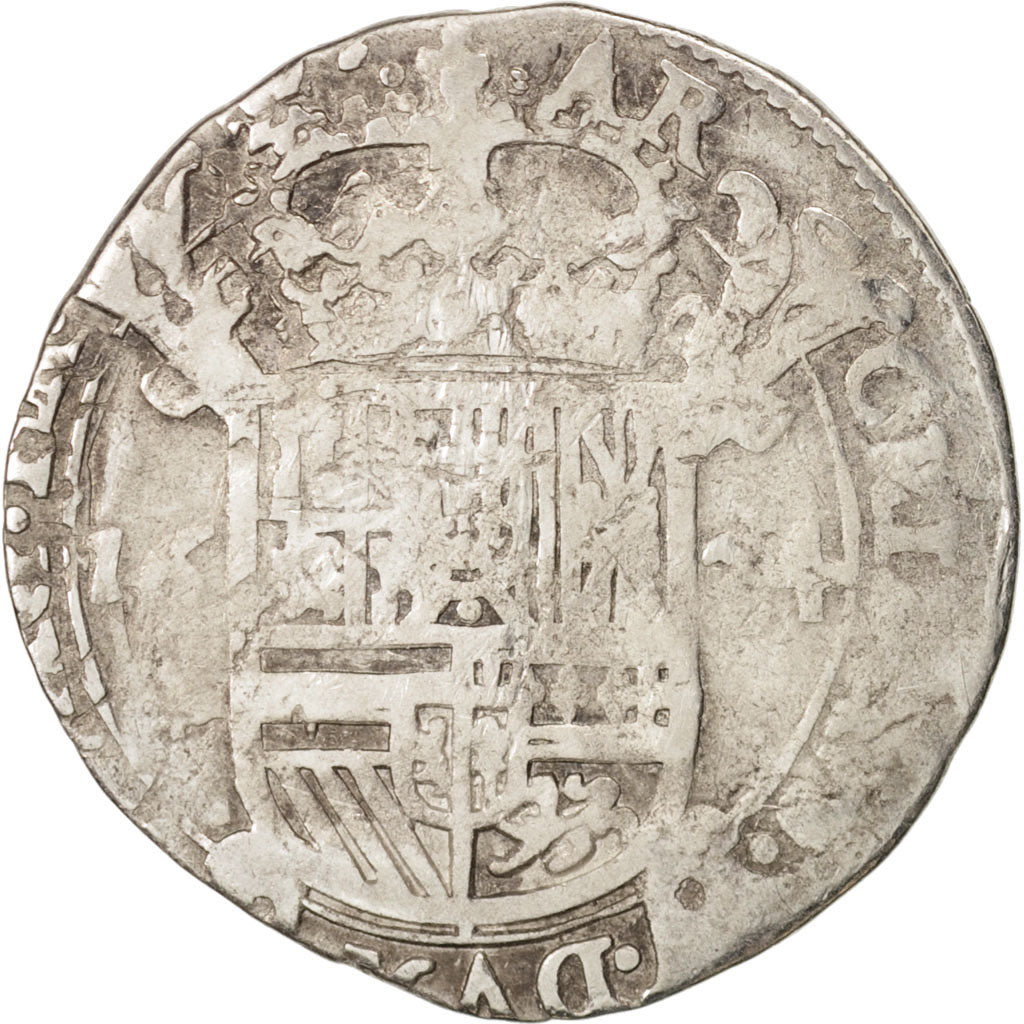 Coin, Spanish Netherlands, BRABANT, Philip IV, Escalin, 1624, Brabant