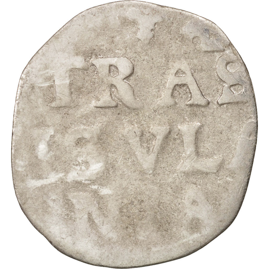 Netherlands, OVERYSSEL, 2 Stuiver, 16[--], F(12-15), Silver