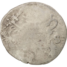Netherlands, ZEELAND, 2 Stuiver, 1617, VG(8-10), Silver, KM:29