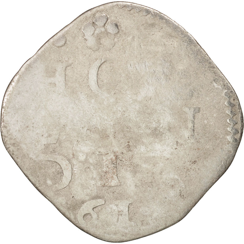 Netherlands, HOLLAND, 2 Stuiver, 161[-], VG(8-10), Silver