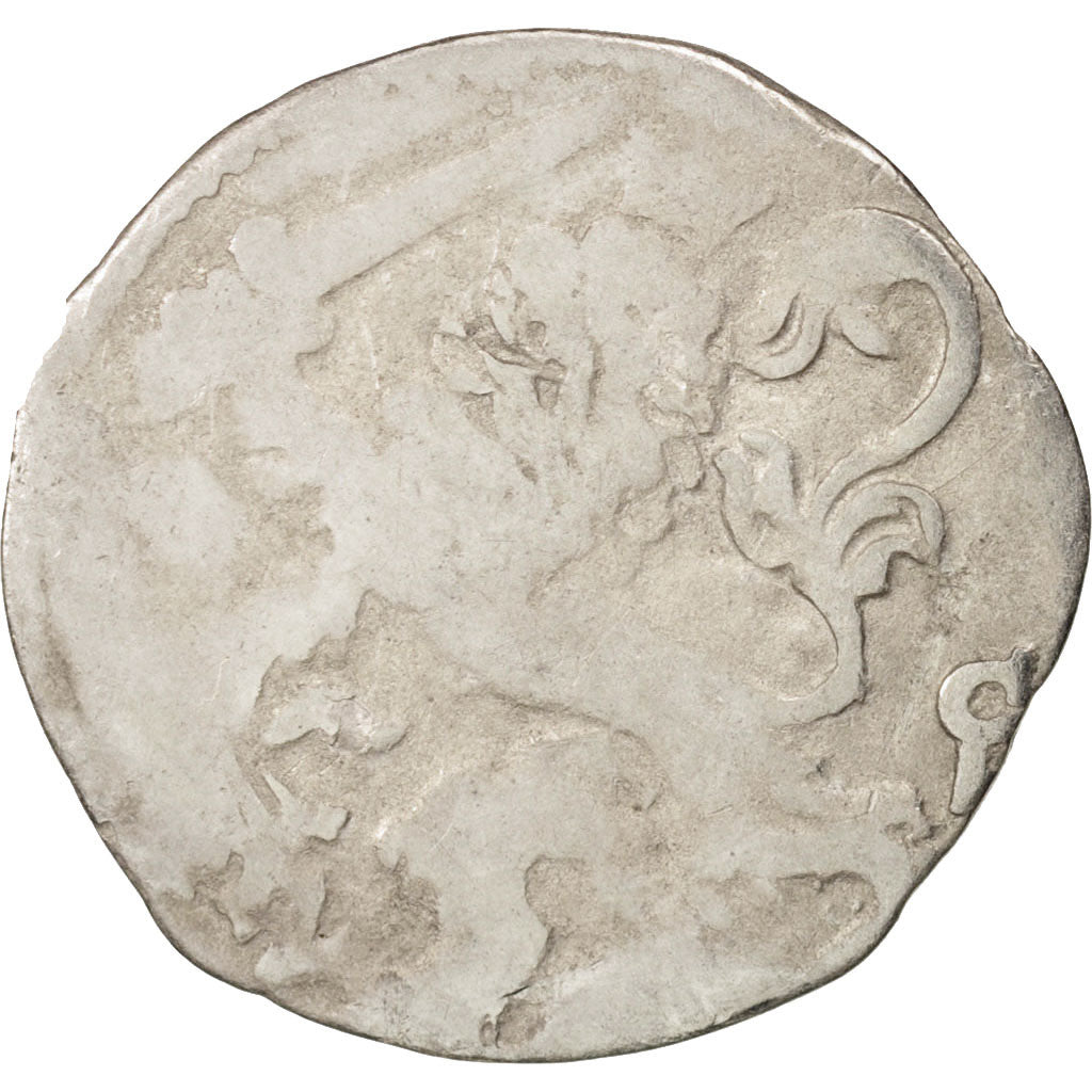 Netherlands, OVERYSSEL, 2 Stuivers, 1618, Zwolle, VG(8-10), Silver, KM:19.1