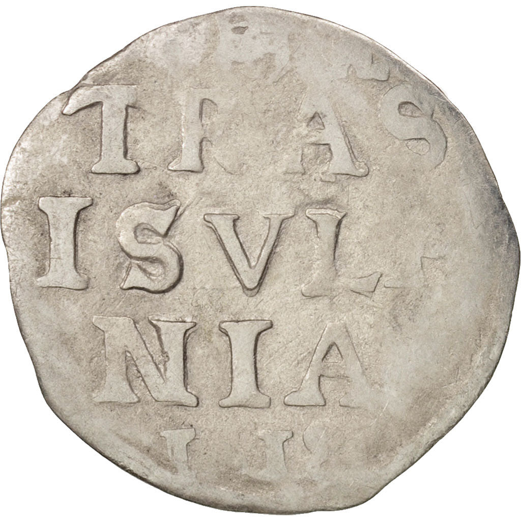 Netherlands, OVERYSSEL, 2 Stuivers, 1618, Zwolle, VG(8-10), Silver, KM:19.1