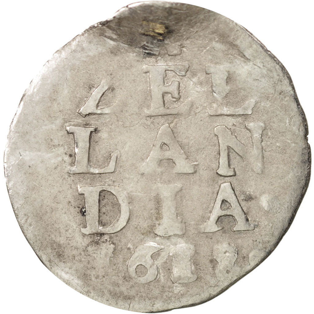 Netherlands, ZEELAND, 2 Stuiver, 1618, F(12-15), Silver, KM:29
