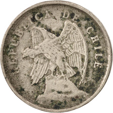 Monnaie, Chile, 5 Centavos, 1921, TTB, Copper-nickel, KM:165