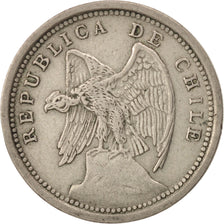 Chile, 10 Centavos, 1933, SS, Copper-nickel, KM:166