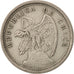 Chile, 10 Centavos, 1933, EF(40-45), Copper-nickel, KM:166