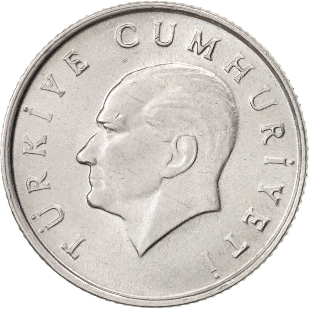 Turkey, 5 Lira, 1985, MS(60-62), Aluminum, KM:963