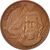 Moneta, Brasile, 5 Centavos, 2001, SPL-, Acciaio placcato rame, KM:648