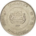 Coin, Singapore, 10 Cents, 1987, British Royal Mint, AU(50-53), Copper-nickel