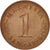 Coin, Malaysia, Sen, 1988, AU(50-53), Copper Clad Steel, KM:1a
