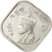 Coin, Bhutan, 5 Chetrums, 1975, MS(63), Aluminum, KM:37