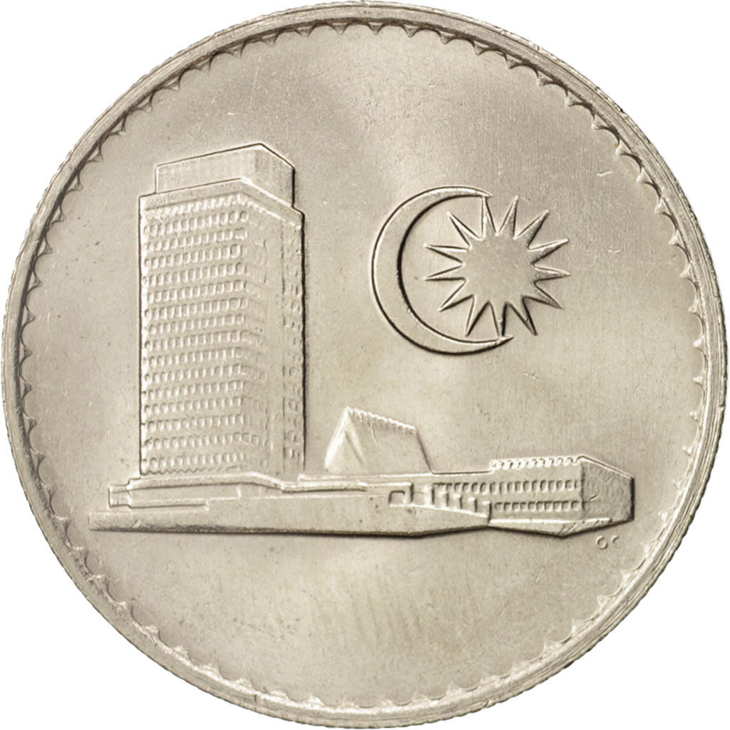 Münze, Malaysia, 20 Sen, 1987, Franklin Mint, VZ+, Copper-nickel, KM:4