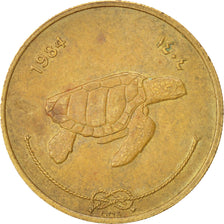 Coin, MALDIVE ISLANDS, 50 Laari, 1984, AU(50-53), Nickel-brass, KM:72