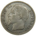 FRANCE, 1 Franc, 1860, Paris, EF(40-45), Silver, Gadoury #460, 5.00