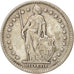 Switzerland, Franc, 1911, Bern, VF(30-35), Silver, KM:24
