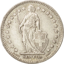 Switzerland, Franc, 1937, Bern, AU(50-53), Silver, KM:24