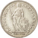 Switzerland, Franc, 1937, Bern, AU(50-53), Silver, KM:24