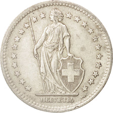 Switzerland, 2 Francs, 1948, Bern, AU(50-53), Silver, KM:21