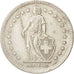 Switzerland, 2 Francs, 1948, Bern, AU(50-53), Silver, KM:21