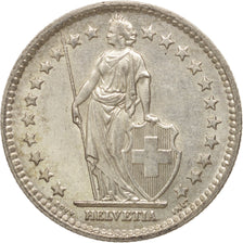 Switzerland, 2 Francs, 1946, Bern, AU(55-58), Silver, KM:21