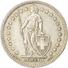 Coin, Switzerland, 2 Francs, 1945, Bern, AU(50-53), Silver, KM:21