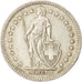 Coin, Switzerland, 2 Francs, 1945, Bern, AU(50-53), Silver, KM:21