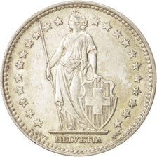 Coin, Switzerland, 2 Francs, 1940, Bern, AU(50-53), Silver, KM:21