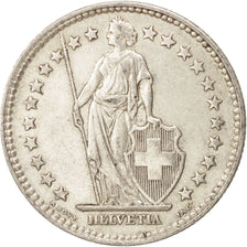Switzerland, 2 Francs, 1939, Bern, AU(50-53), Silver, KM:21