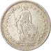 Switzerland, 2 Francs, 1920, Bern, VF(20-25), Silver, KM:21