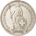 Coin, Switzerland, 2 Francs, 1920, Bern, VF(30-35), Silver, KM:21