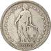 Switzerland, 2 Francs, 1894, Bern, VF(20-25), Silver, KM:21