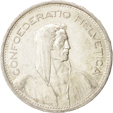 Switzerland, 5 Francs, 1950, Bern, AU(55-58), Silver, KM:40