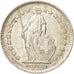 Coin, Switzerland, 1/2 Franc, 1945, Bern, AU(55-58), Silver, KM:23