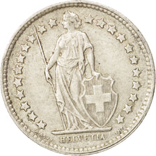 Coin, Switzerland, 1/2 Franc, 1943, Bern, AU(50-53), Silver, KM:23