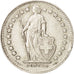 Coin, Switzerland, 1/2 Franc, 1934, Bern, EF(40-45), Silver, KM:23