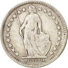 Coin, Switzerland, 1/2 Franc, 1916, Bern, VF(20-25), Silver, KM:23