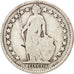 Switzerland, 1/2 Franc, 1906, Bern, F(12-15), Silver, KM:23