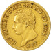 ITALIAN STATES, SARDINIA, Carlo Felice, 20 Lire, 1827, Torino, EF(40-45), Gold