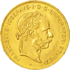 Austria, Franz Joseph I, 4 Florin 10 Francs, 1892, MS(60-62), Gold, KM:2260