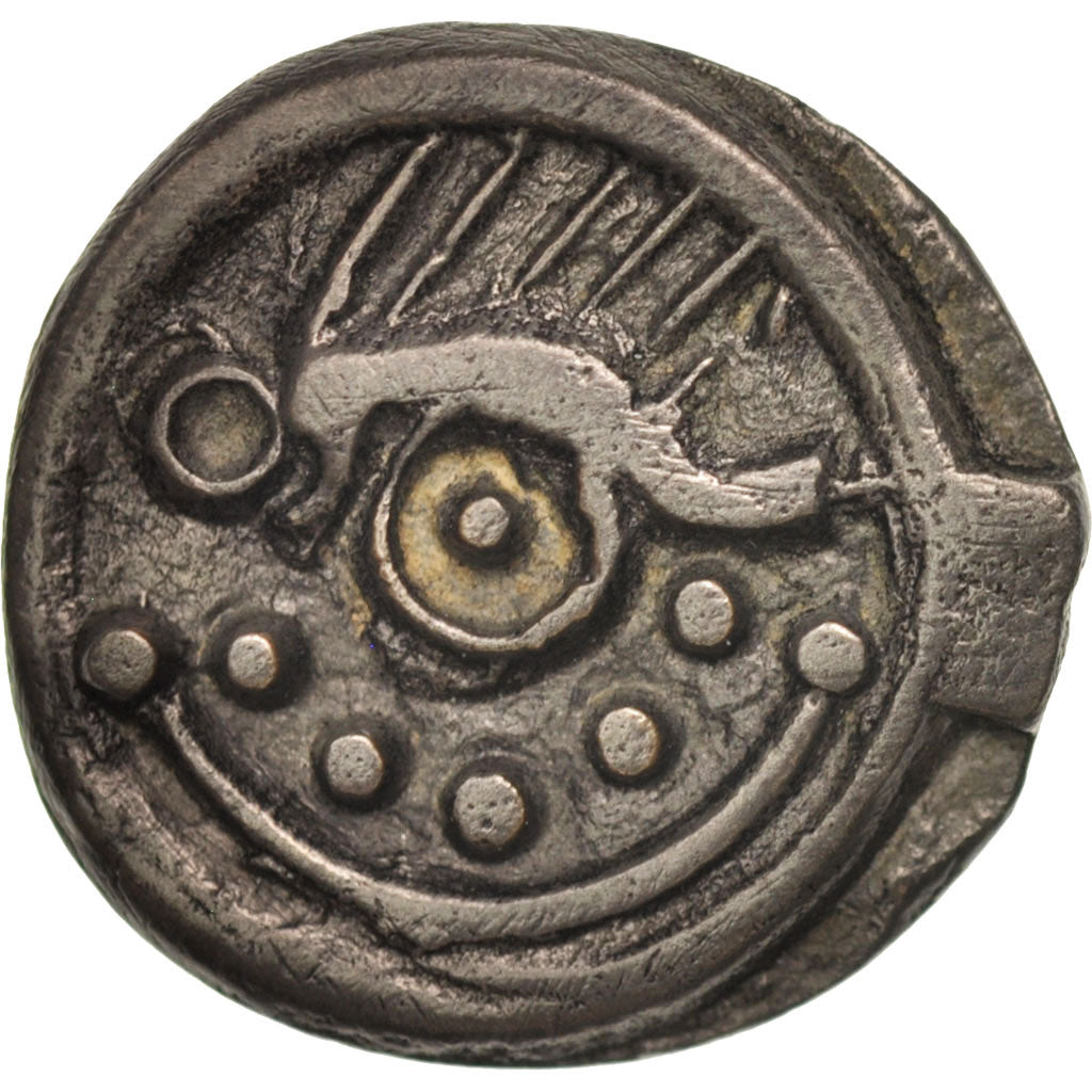 Coin, Suessiones, Potin, AU(50-53), Potin, Delestrée:531